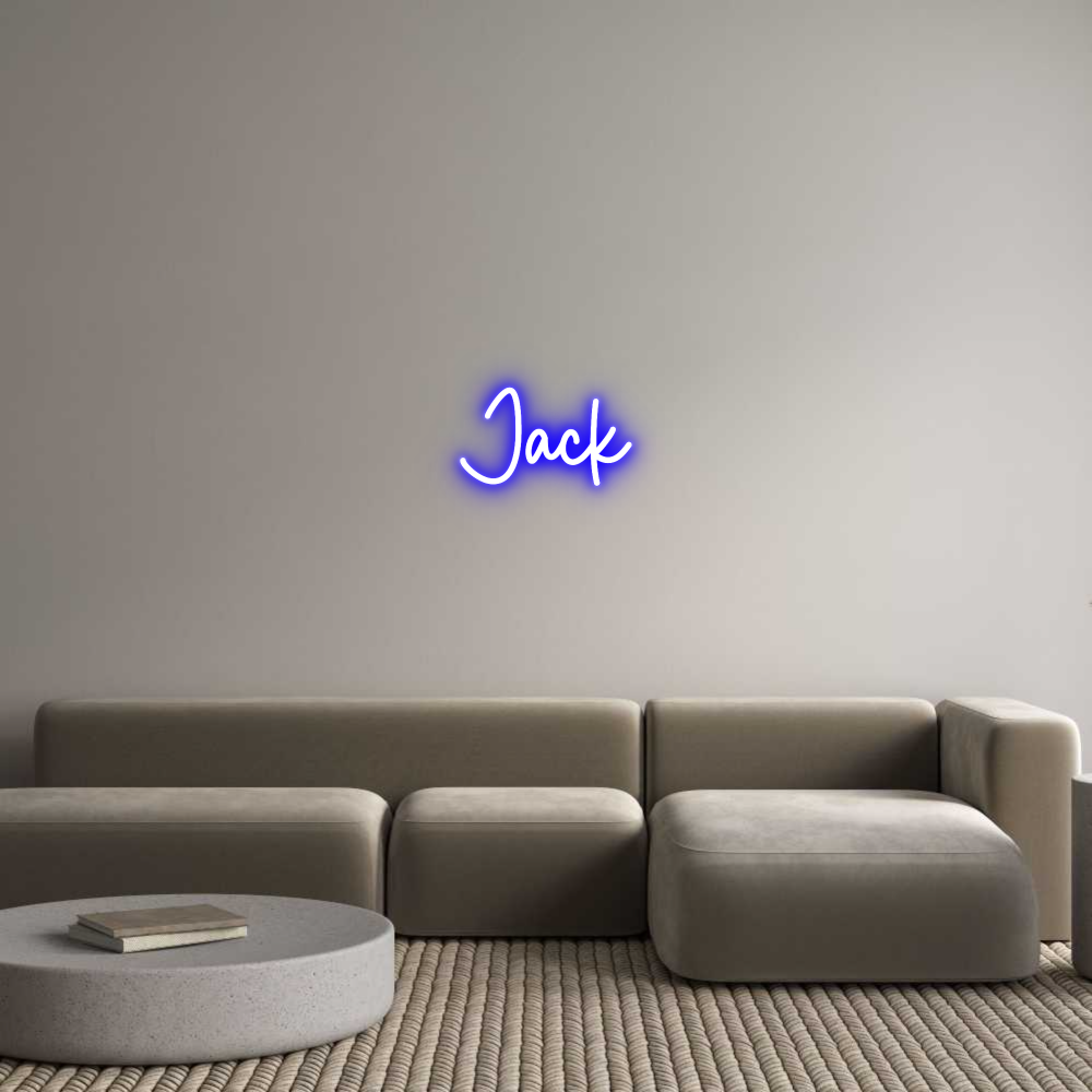 Custom Neon Sign Online Editor Jack
