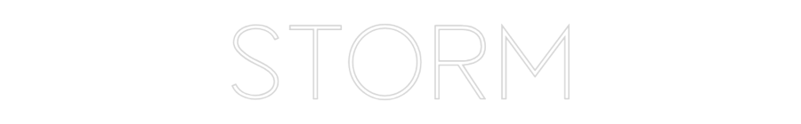 Custom Neon Sign Online Editor Storm