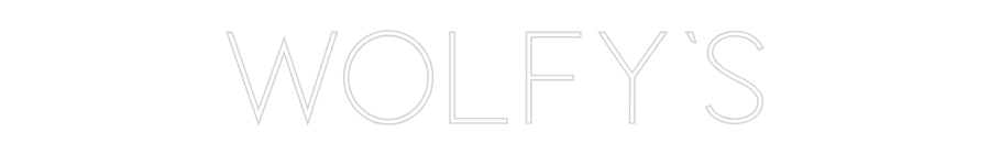 Custom Neon Sign Online Editor WOLFY'S