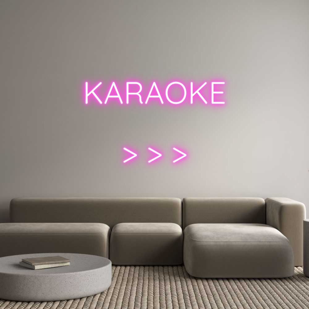 Custom Neon Sign Online Editor KARAOKE
    ...