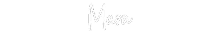 Custom Neon Sign Online Editor Mara