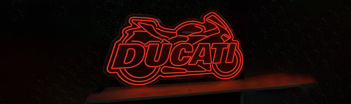 Brugerdefineret neon logo