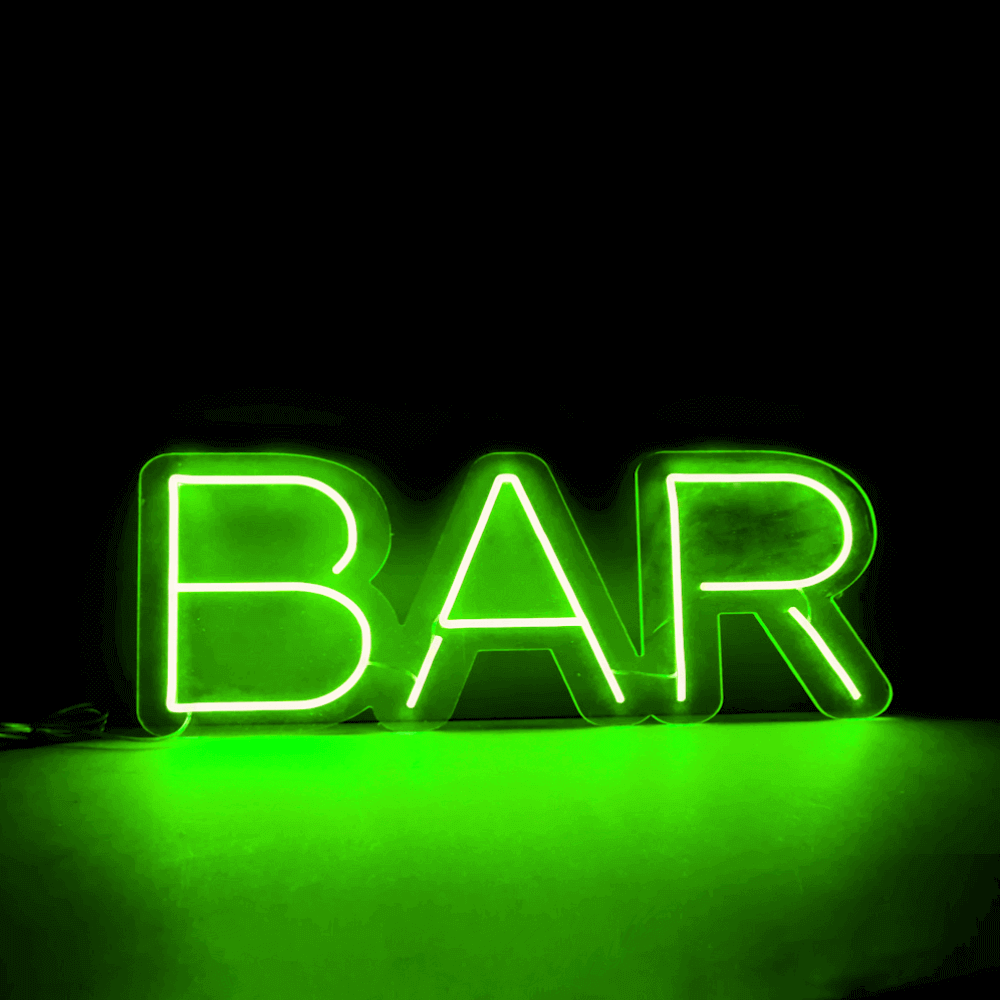 Bar RS LED neonskilt