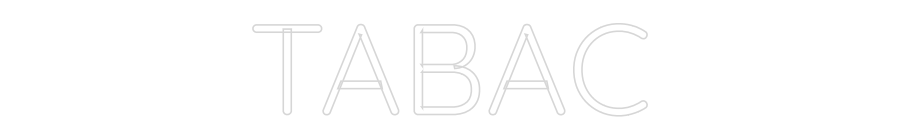 Custom Neon Sign Online Editor TABAC