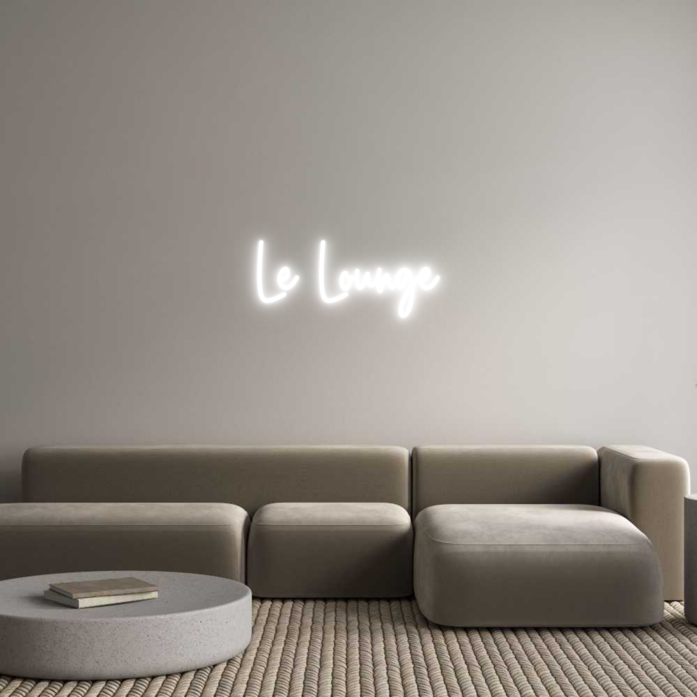 Custom Neon Sign Online Editor Le Lounge