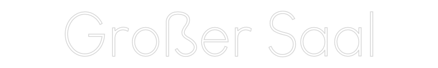 Custom Neon Sign Online Editor Großer Saal