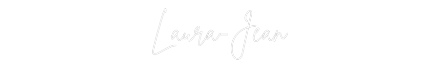 Custom Neon Sign Online Editor Laura-Jean