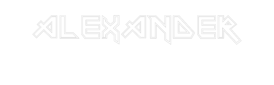 Custom Neon Sign Online Editor Alexander