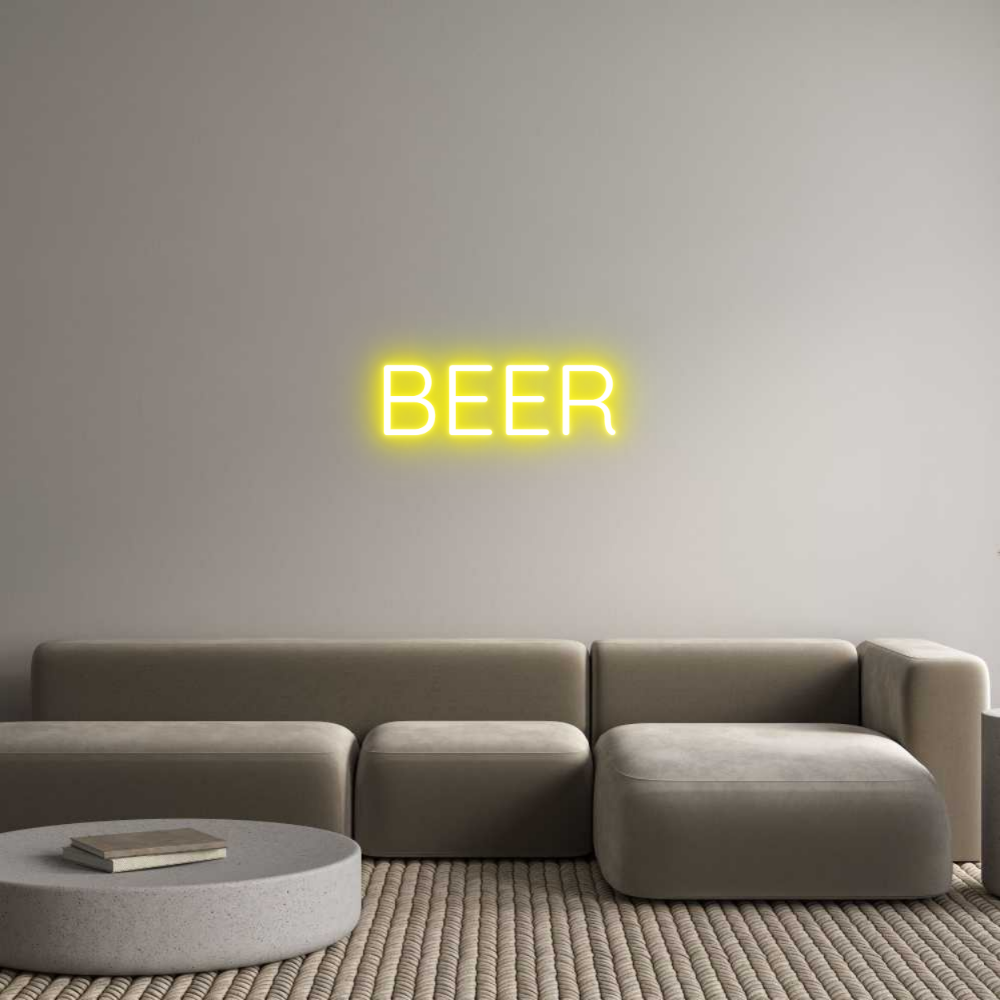 Custom Neon Sign Online Editor BEER