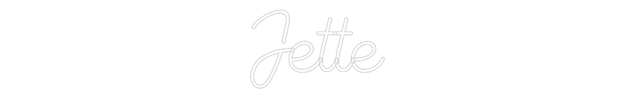 Custom Neon Sign Online Editor Jette