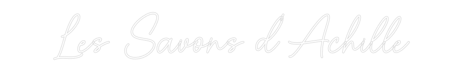 Custom Neon Sign Online Editor Les Savons d'...