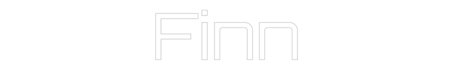 Custom Neon Sign Online Editor Finn