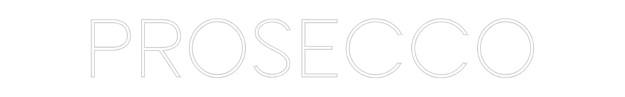 Custom Neon Sign Online Editor Prosecco