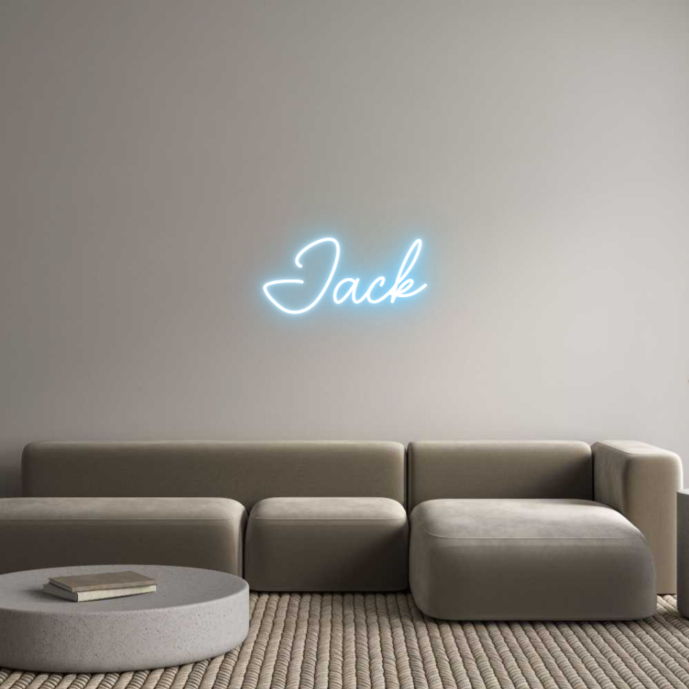 Custom Neon Sign Online Editor Jack