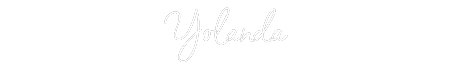 Custom Neon Sign Online Editor Yolanda