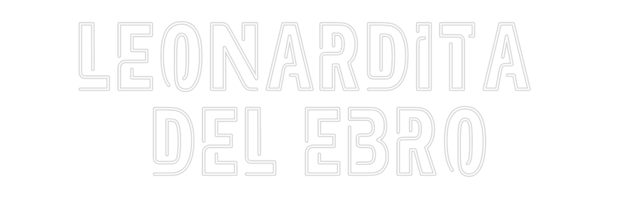 Custom Neon Sign Online Editor LEONARDITA 
...
