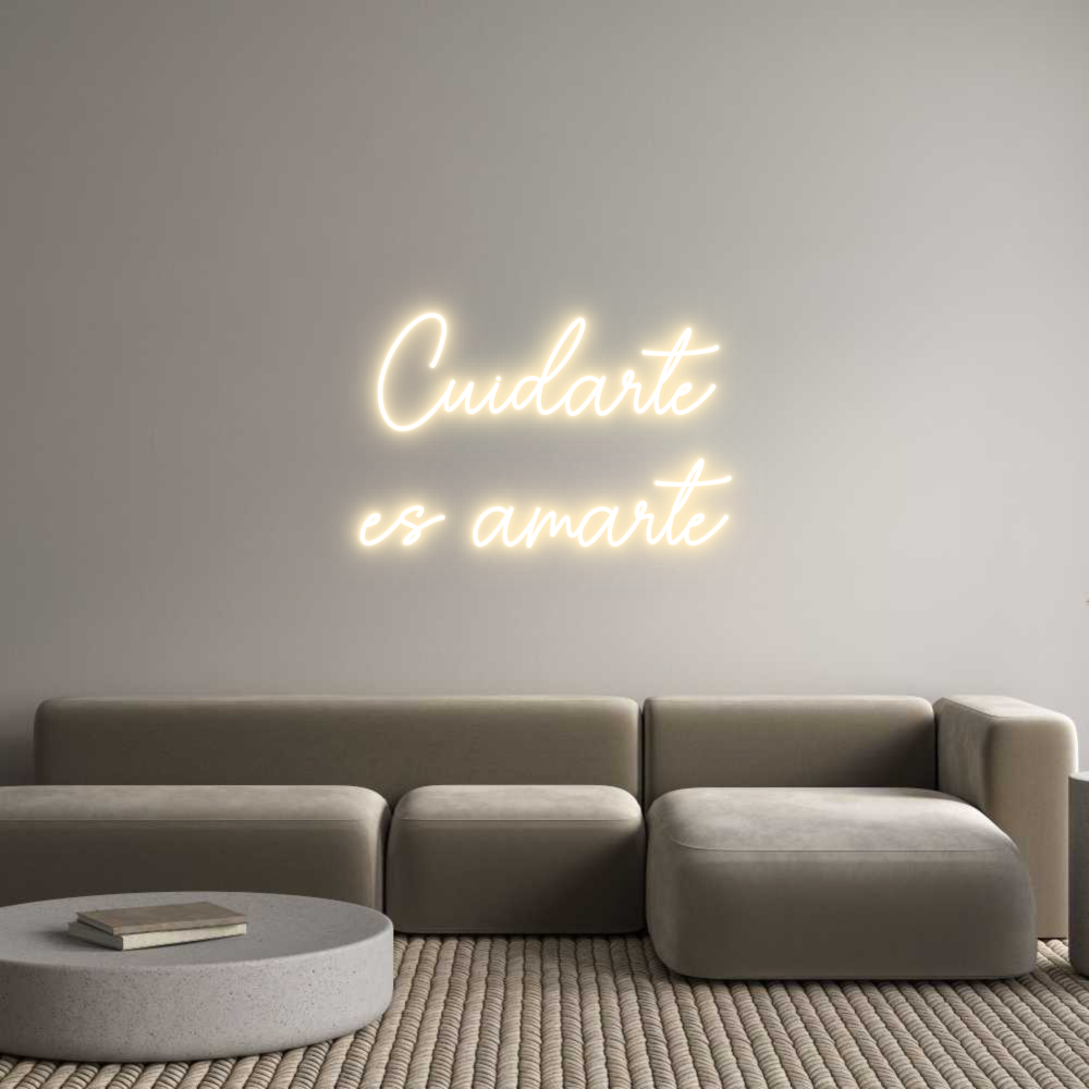 Custom Neon Sign Online Editor Cuidarte
es ...