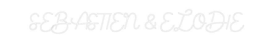 Editor online di insegne al neon personalizzate SEBASTIEN & E...