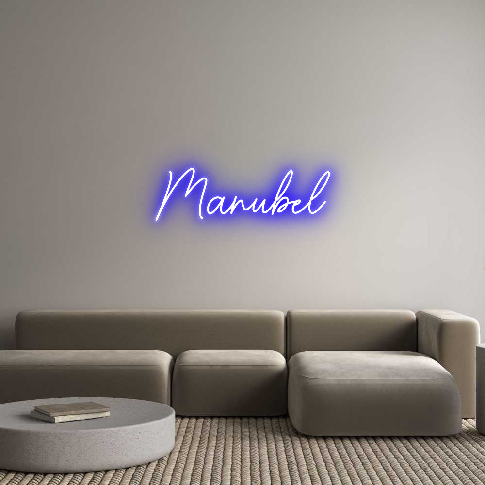 Custom Neon Sign Online Editor Manubel