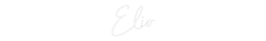Custom Neon Sign Online Editor Elio
