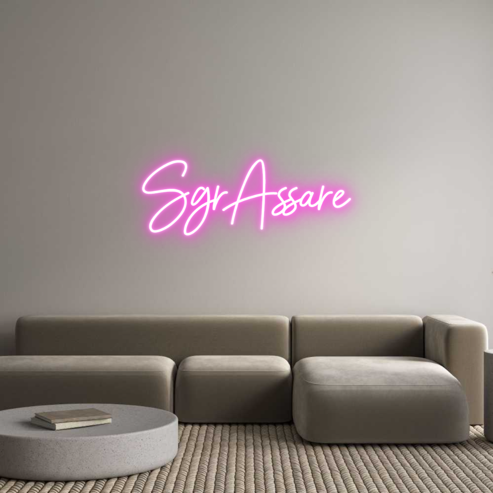 Custom Neon Sign Online Editor SgrAssare