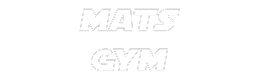 Custom Neon Sign Online Editor Mats
Gym