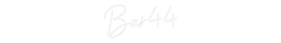 Custom Neon Sign Online Editor Bar44