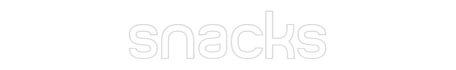 Custom Neon Sign Online Editor snacks