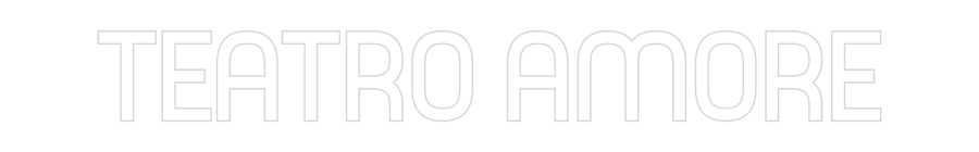 Custom Neon Sign Online Editor TEATRO AMORE