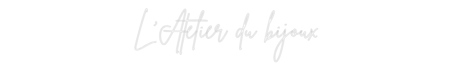 Custom Neon Sign Online Editor L'Atelier du ...