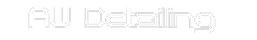 Custom Neon Sign Online Editor AW Detailing