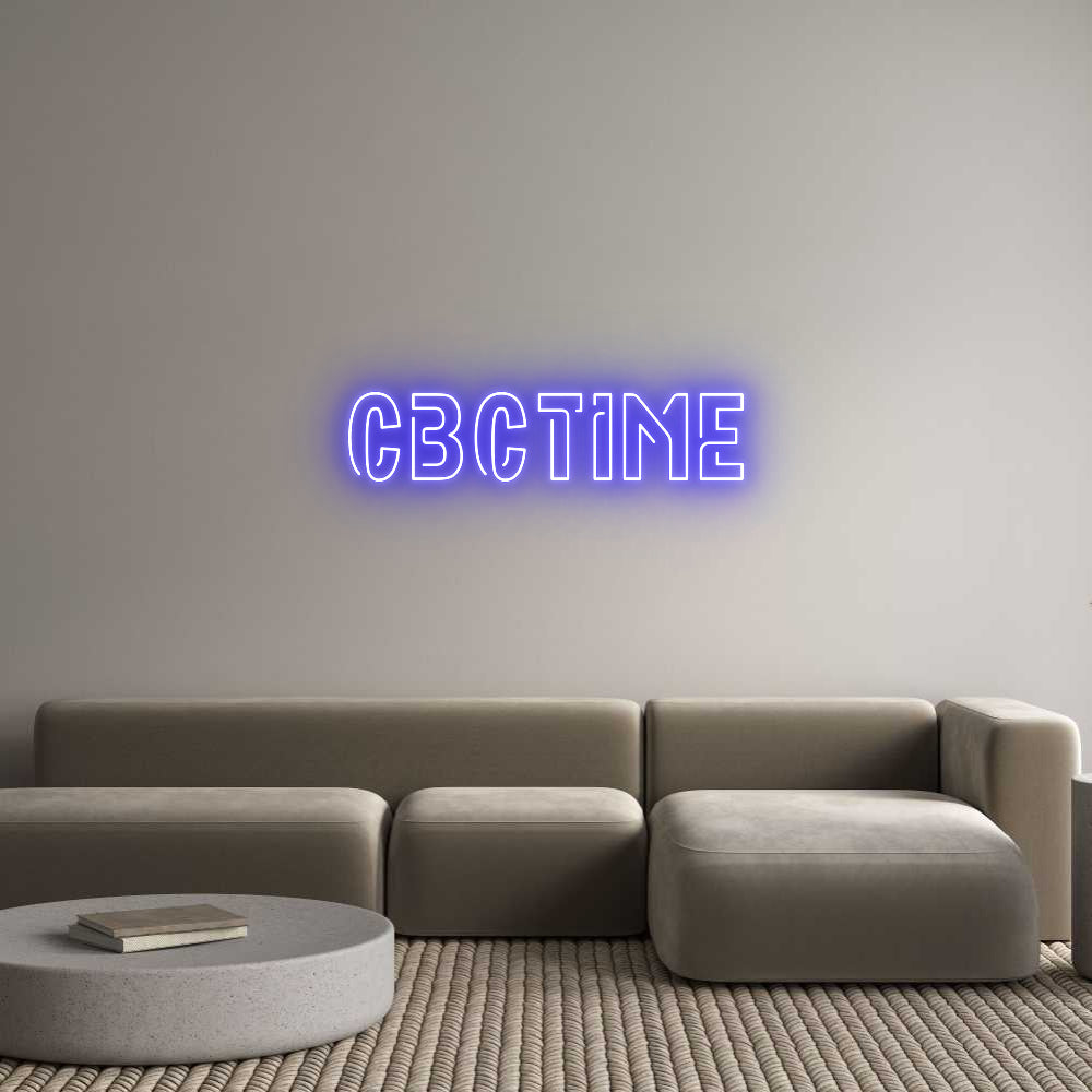 Custom Neon Sign Online Editor CBCTIME