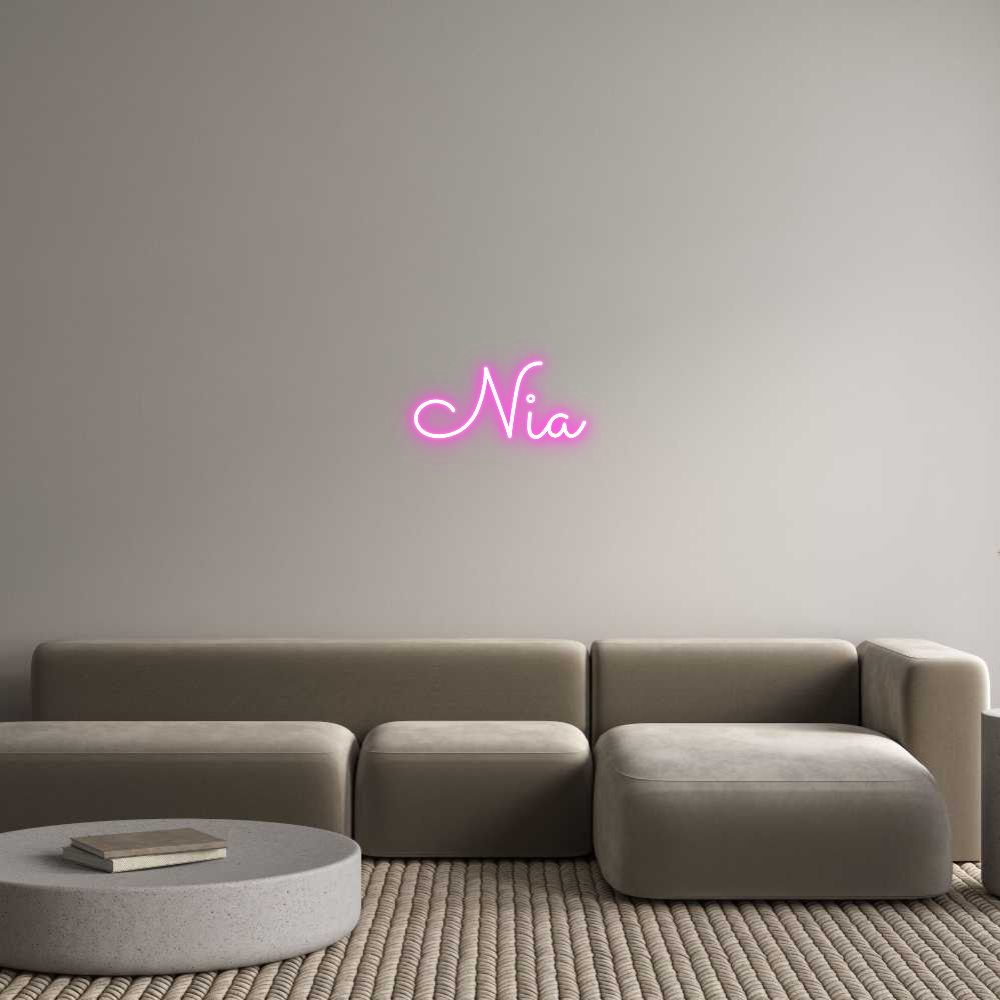 Custom Neon Sign Online Editor Nia