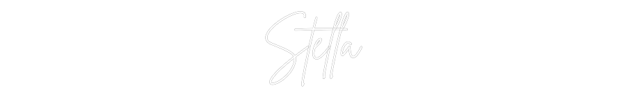 Custom Neon Sign Online Editor Stella