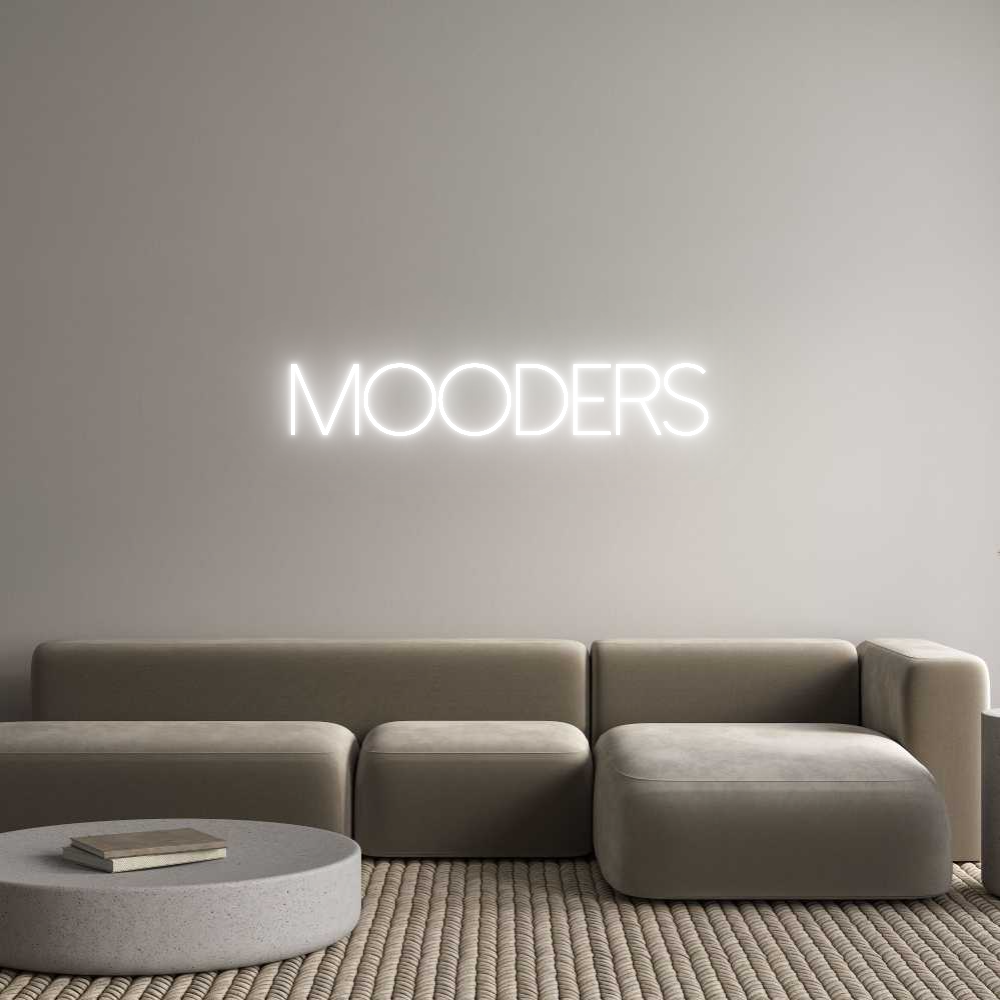 Custom Neon Sign Online Editor MOODERS