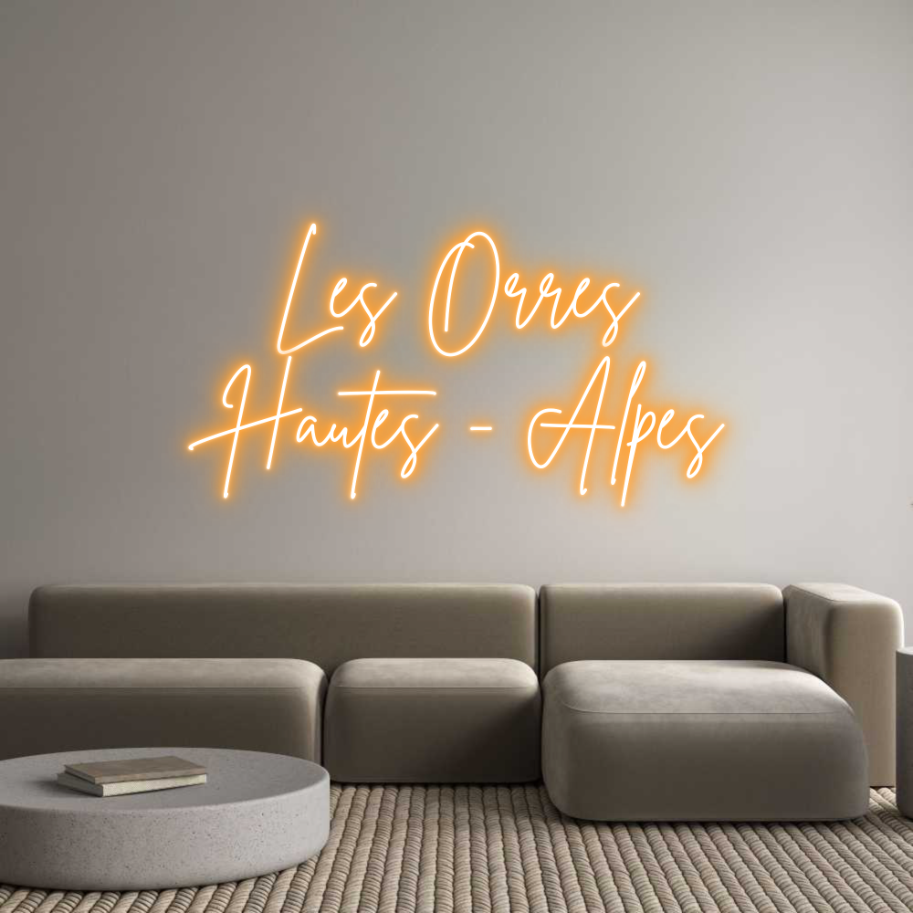 Egendefinert Neon Sign Online Editor Les Orres
Ha...