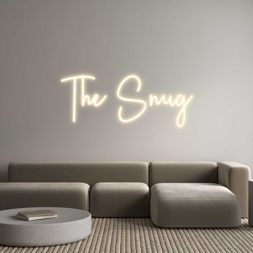 Custom Neon Sign Online Editor The Snug