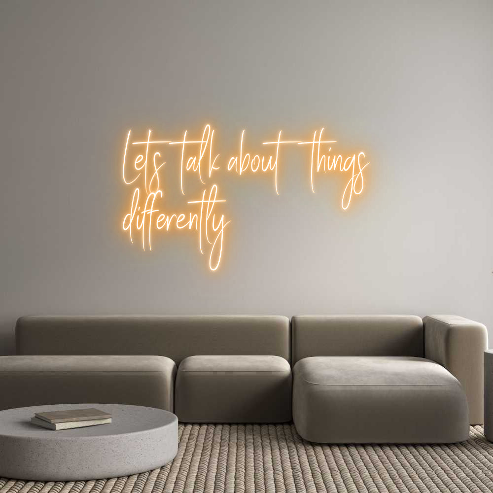 Custom Neon Sign Online Editor Let's talk ab...