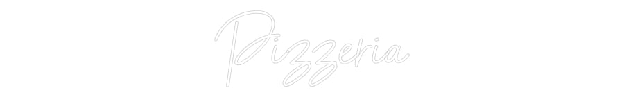 Custom Neon Sign Online Editor Pizzeria