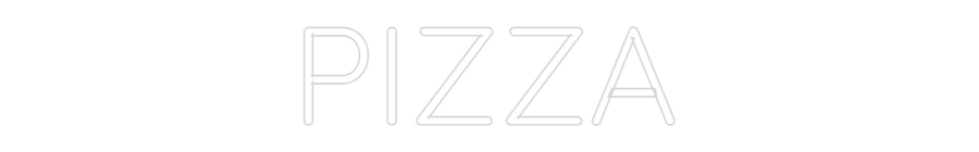 Custom Neon Sign Online Editor PIZZA