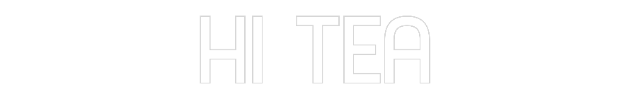 Custom Neon Sign Online Editor HI TEA