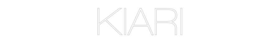 Custom Neon Sign Online Editor KIARI