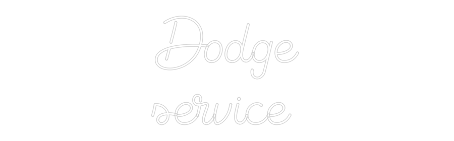 Custom Neon Sign Online Editor Dodge
service