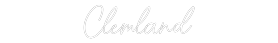 Custom Neon Sign Online Editor Clemland