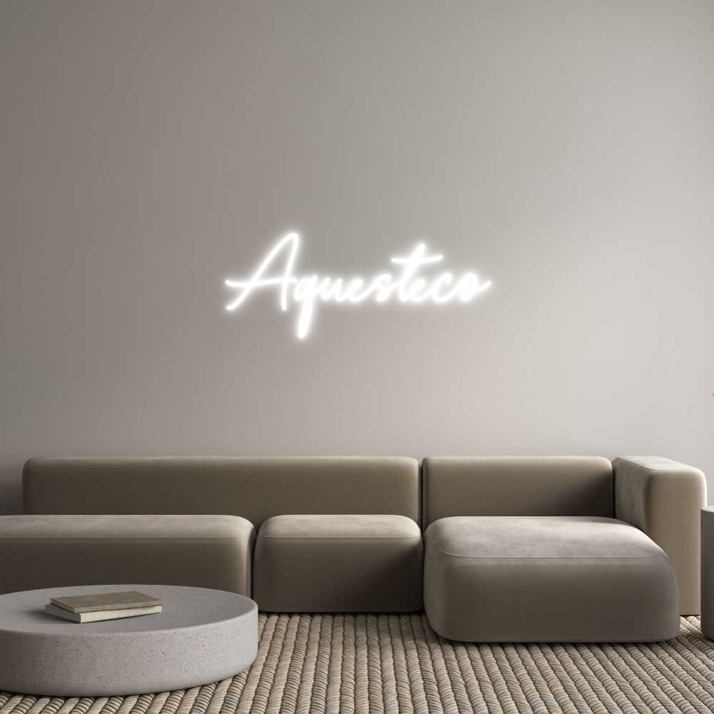 Custom Neon Sign Online Editor Aquesteco