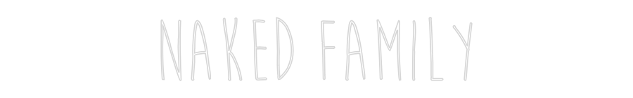 Brugerdefineret neonskilt online redaktør nøgen familie