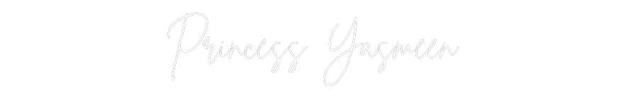 Custom Neon Sign Online Editor Princess Yasm...