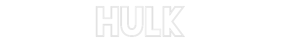 Custom Neon Sign Online Editor HULK