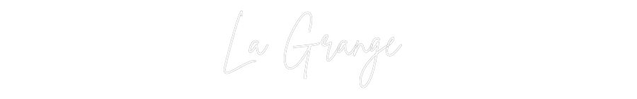 Custom Neon Sign Online Editor La Grange