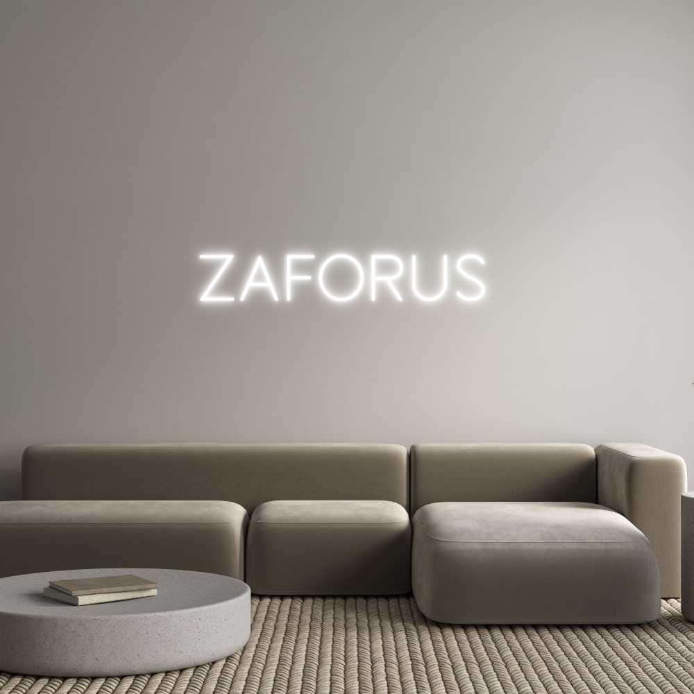 Custom Neon Sign Online Editor ZaFoRus